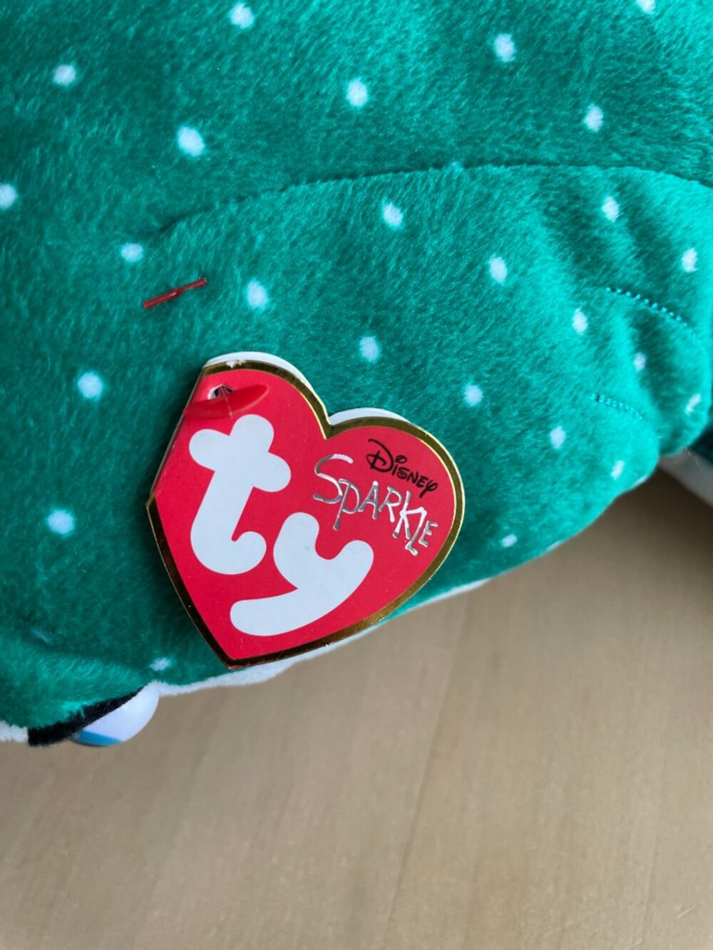Entire Closet $5! NEW XL Jumbo 18" Ty Beanie Boos Whaley Whale Shark Sparkle - Picture 4 of 8